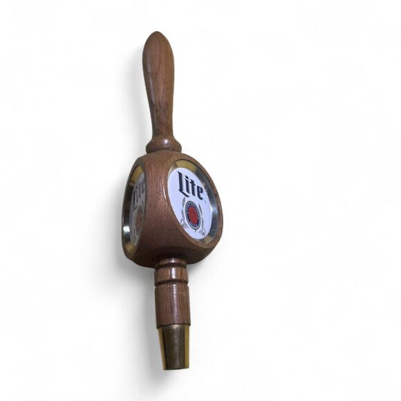VTG Miller Lite Beer Tap Handle Fine Pilsner Breweriana Barware - Picture 5 of 8